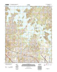 La Vergne Tennessee Historical topographic map, 1:24000 scale, 7.5 X 7.5 Minute, Year 2013