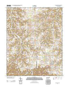 Lafayette Tennessee Historical topographic map, 1:24000 scale, 7.5 X 7.5 Minute, Year 2013