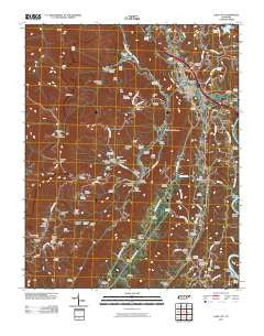 Lake City Tennessee Historical topographic map, 1:24000 scale, 7.5 X 7.5 Minute, Year 2010