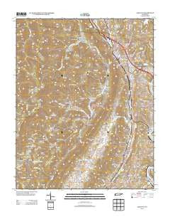 Lake City Tennessee Historical topographic map, 1:24000 scale, 7.5 X 7.5 Minute, Year 2013
