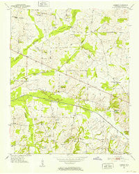 Lambert Tennessee Historical topographic map, 1:24000 scale, 7.5 X 7.5 Minute, Year 1952