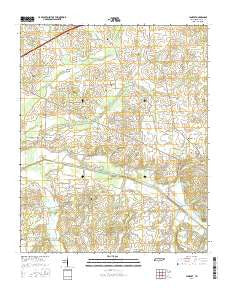 Lambert Tennessee Current topographic map, 1:24000 scale, 7.5 X 7.5 Minute, Year 2016