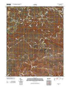 Lancing Tennessee Historical topographic map, 1:24000 scale, 7.5 X 7.5 Minute, Year 2010