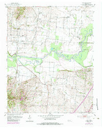 Lane Tennessee Historical topographic map, 1:24000 scale, 7.5 X 7.5 Minute, Year 1952