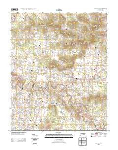Lascassas Tennessee Historical topographic map, 1:24000 scale, 7.5 X 7.5 Minute, Year 2013