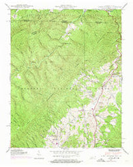 Laurel Bloomery Tennessee Historical topographic map, 1:24000 scale, 7.5 X 7.5 Minute, Year 1938