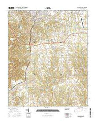 Lawrenceburg Tennessee Current topographic map, 1:24000 scale, 7.5 X 7.5 Minute, Year 2016