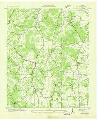 Leapwood Tennessee Historical topographic map, 1:24000 scale, 7.5 X 7.5 Minute, Year 1936