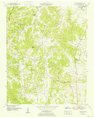 Leapwood Tennessee Historical topographic map, 1:24000 scale, 7.5 X 7.5 Minute, Year 1949