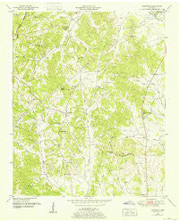 Leapwood Tennessee Historical topographic map, 1:24000 scale, 7.5 X 7.5 Minute, Year 1949