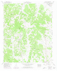 Leapwood Tennessee Historical topographic map, 1:24000 scale, 7.5 X 7.5 Minute, Year 1949