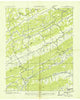 Lee Valley Tennessee Historical topographic map, 1:24000 scale, 7.5 X 7.5 Minute, Year 1935