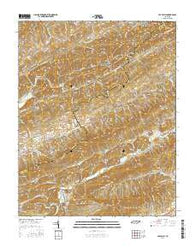 Lee Valley Tennessee Current topographic map, 1:24000 scale, 7.5 X 7.5 Minute, Year 2016