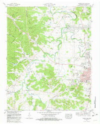 Leipers Fork Tennessee Historical topographic map, 1:24000 scale, 7.5 X 7.5 Minute, Year 1981