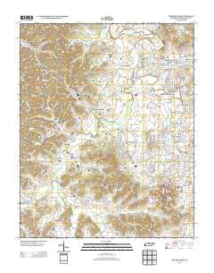 Leipers Fork Tennessee Historical topographic map, 1:24000 scale, 7.5 X 7.5 Minute, Year 2013