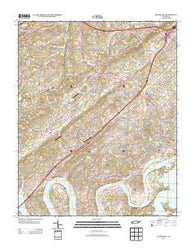 Lenoir City Tennessee Historical topographic map, 1:24000 scale, 7.5 X 7.5 Minute, Year 2013
