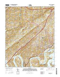 Lenoir City Tennessee Current topographic map, 1:24000 scale, 7.5 X 7.5 Minute, Year 2016
