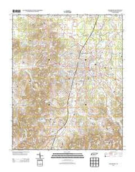 Lewisburg Tennessee Historical topographic map, 1:24000 scale, 7.5 X 7.5 Minute, Year 2013