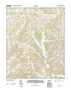 Lexington Tennessee Historical topographic map, 1:24000 scale, 7.5 X 7.5 Minute, Year 2013