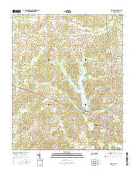 Lexington Tennessee Current topographic map, 1:24000 scale, 7.5 X 7.5 Minute, Year 2016