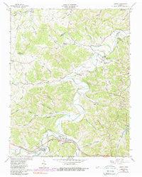 Liberty Tennessee Historical topographic map, 1:24000 scale, 7.5 X 7.5 Minute, Year 1962