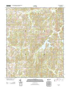 Life Tennessee Historical topographic map, 1:24000 scale, 7.5 X 7.5 Minute, Year 2013