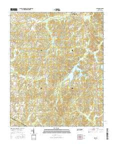 Life Tennessee Current topographic map, 1:24000 scale, 7.5 X 7.5 Minute, Year 2016