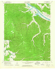 Lillamay Tennessee Historical topographic map, 1:24000 scale, 7.5 X 7.5 Minute, Year 1966