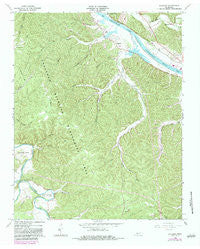 Lillamay Tennessee Historical topographic map, 1:24000 scale, 7.5 X 7.5 Minute, Year 1966