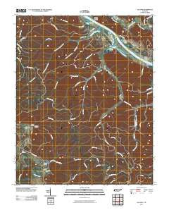 Lillamay Tennessee Historical topographic map, 1:24000 scale, 7.5 X 7.5 Minute, Year 2010