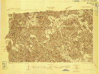 Lillydale Tennessee Historical topographic map, 1:48000 scale, 15 X 15 Minute, Year 1922