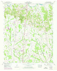 Lincoln Tennessee Historical topographic map, 1:24000 scale, 7.5 X 7.5 Minute, Year 1949