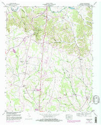 Lincoln Tennessee Historical topographic map, 1:24000 scale, 7.5 X 7.5 Minute, Year 1949
