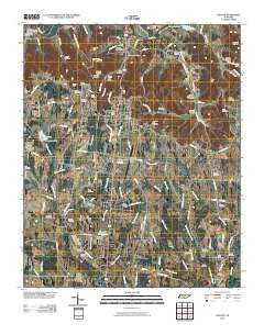 Lincoln Tennessee Historical topographic map, 1:24000 scale, 7.5 X 7.5 Minute, Year 2010