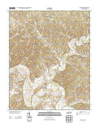 Littlelot Tennessee Historical topographic map, 1:24000 scale, 7.5 X 7.5 Minute, Year 2013