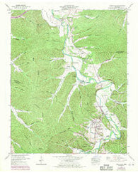 Lobelville Tennessee Historical topographic map, 1:24000 scale, 7.5 X 7.5 Minute, Year 1950