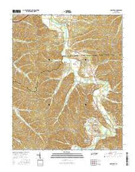Lobelville Tennessee Current topographic map, 1:24000 scale, 7.5 X 7.5 Minute, Year 2016