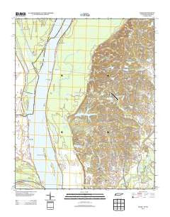 Locke Tennessee Historical topographic map, 1:24000 scale, 7.5 X 7.5 Minute, Year 2013