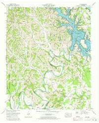 Lois Tennessee Historical topographic map, 1:24000 scale, 7.5 X 7.5 Minute, Year 1972