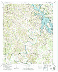 Lois Tennessee Historical topographic map, 1:24000 scale, 7.5 X 7.5 Minute, Year 1972