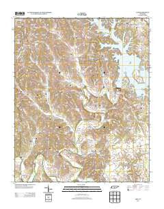 Lois Tennessee Historical topographic map, 1:24000 scale, 7.5 X 7.5 Minute, Year 2013