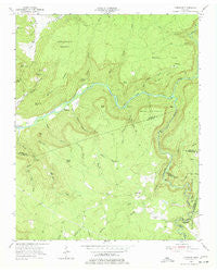 Lonewood Tennessee Historical topographic map, 1:24000 scale, 7.5 X 7.5 Minute, Year 1954