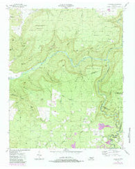 Lonewood Tennessee Historical topographic map, 1:24000 scale, 7.5 X 7.5 Minute, Year 1954