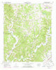 Long Branch Tennessee Historical topographic map, 1:24000 scale, 7.5 X 7.5 Minute, Year 1951