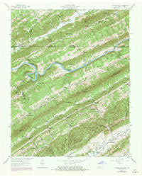 Looneys Gap Tennessee Historical topographic map, 1:24000 scale, 7.5 X 7.5 Minute, Year 1947