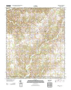 Loretto Tennessee Historical topographic map, 1:24000 scale, 7.5 X 7.5 Minute, Year 2013
