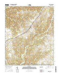Loretto Tennessee Current topographic map, 1:24000 scale, 7.5 X 7.5 Minute, Year 2016