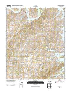 Loudon Tennessee Historical topographic map, 1:24000 scale, 7.5 X 7.5 Minute, Year 2013
