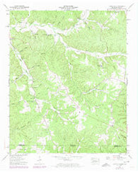 Lowryville Tennessee Historical topographic map, 1:24000 scale, 7.5 X 7.5 Minute, Year 1949