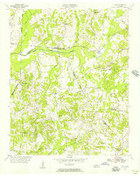 Luray Tennessee Historical topographic map, 1:24000 scale, 7.5 X 7.5 Minute, Year 1955